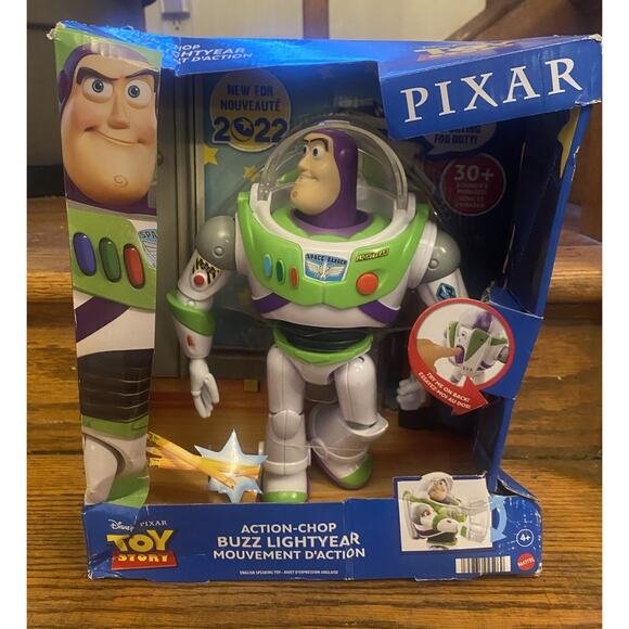 Disney Pixar Toy Story Action-chop Buzz Lightyear Toy New With Box 2021 - Picture 1 of 8